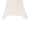 Boss Cropped-Pullover Feesa weiss