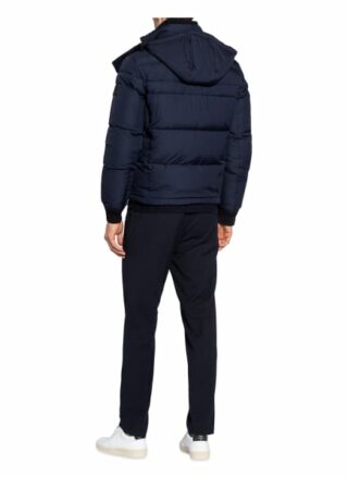 Boss Daunenjacke Olooh Mit Abnehmbarer Kapuze blau