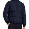 Boss Daunenjacke Olooh Mit Abnehmbarer Kapuze blau