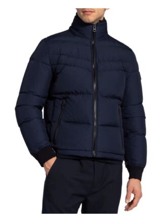 Boss Daunenjacke Olooh Mit Abnehmbarer Kapuze blau