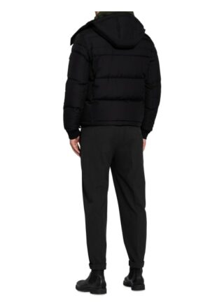 Boss Daunenjacke Olooh Mit Abnehmbarer Kapuze schwarz