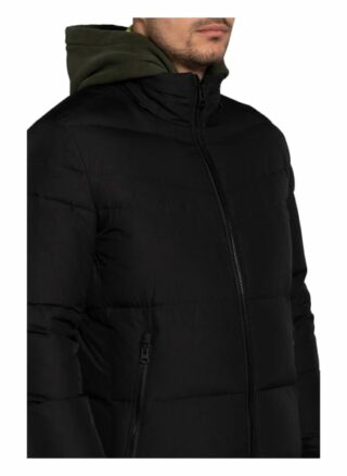 Boss Daunenjacke Olooh Mit Abnehmbarer Kapuze schwarz