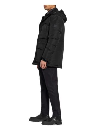 Boss Demos Daunenjacke Herren, Schwarz