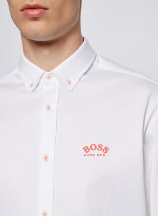 Boss Biado R Business-Hemd Herren, Weiß