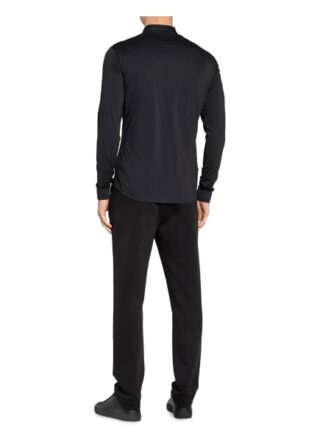 Boss Hemd Bonaventura Slim Fit Mit Stehkragen schwarz