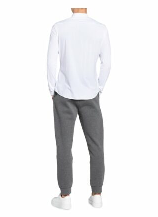 Boss Hemd Bonaventura Slim Fit Mit Stehkragen weiss