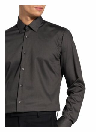 Boss Hemd Eliott Regular Fit grau