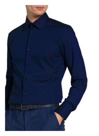 Boss Jango Business-Hemd Herren, Blau