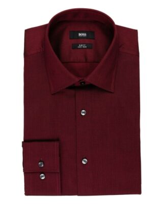 Boss Hemd Jango Slim Fit rot