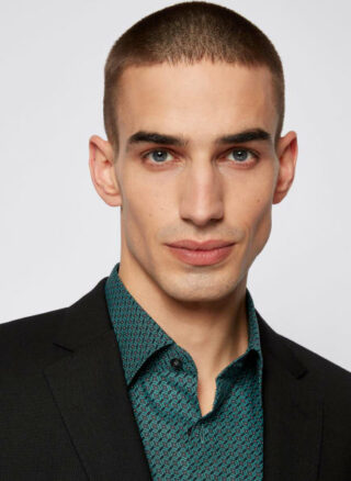 Boss Jango Business-Hemd Herren, Blau