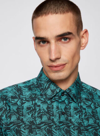 Boss Jango Business-Hemd Herren, Blau