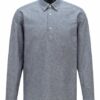 Boss Landen Casual-Hemd Herren, Blau