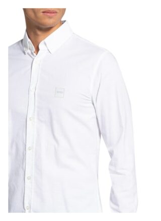 Boss Mabsoot Casual-Hemd Herren, Weiß
