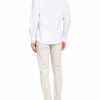 Boss Hemd Race Regular Fit Mit Stehkragen weiss