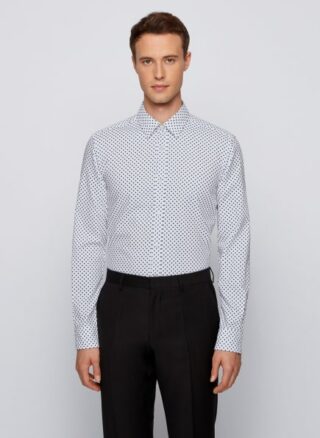 Boss Hemd Ronni 53 blau