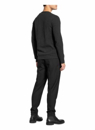 Boss Henley-Shirt Trix schwarz
