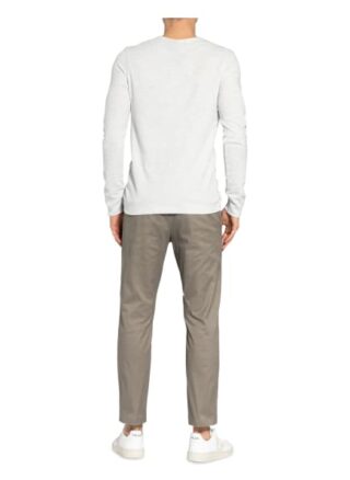 Boss Henley-Shirt Trix weiss