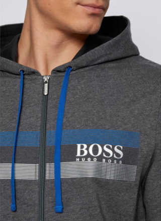 Boss Hoodie Authentic Jacket H grau