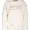 Boss Efessa Hoodie Damen, Weiß
