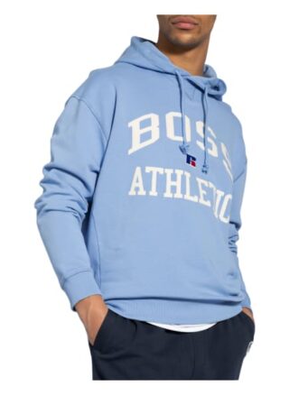 Boss Hoodie Safa blau
