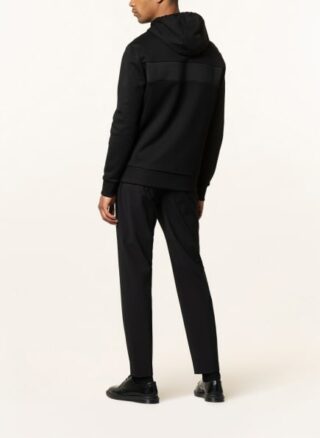 Boss Seeger Hoodie Herren, Schwarz