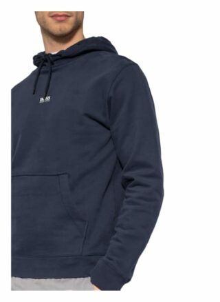 Boss Hoodie Weedo blau