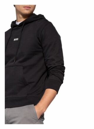 Boss Hoodie Weedo schwarz