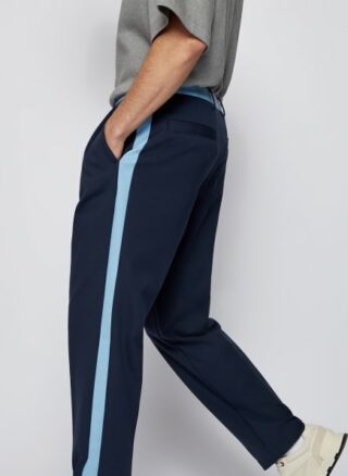 Boss Hose Prewit Ra blau