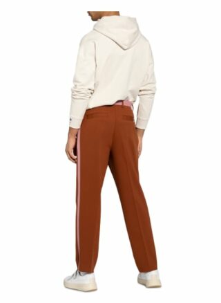 Boss Hose Prewit Tapered Fit Mit Galonstreifen braun