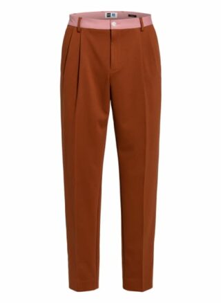 Boss Hose Prewit Tapered Fit Mit Galonstreifen braun