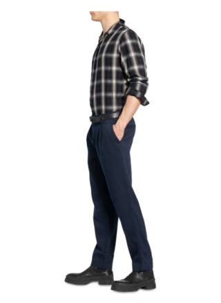 Boss Hose Samson Relaxed Fit blau