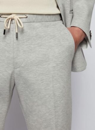 Boss banks4 J Business-Hose Herren, Silber