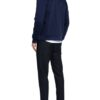 Boss Hybrid-Sweatjacke Scavo Zum Wenden blau