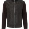 Boss Scavo Sweatjacke Herren, Schwarz