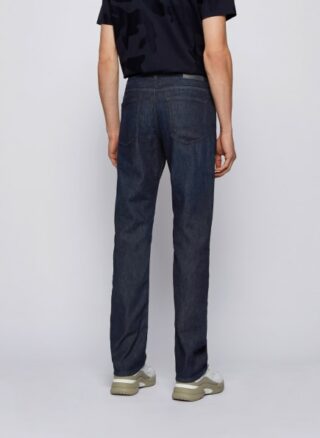 Boss Jeans Albany Straight Fit blau