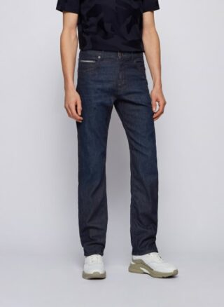 Boss Jeans Albany Straight Fit blau