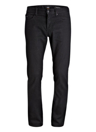 Boss Delaware Slim Fit Jeans Herren, Schwarz