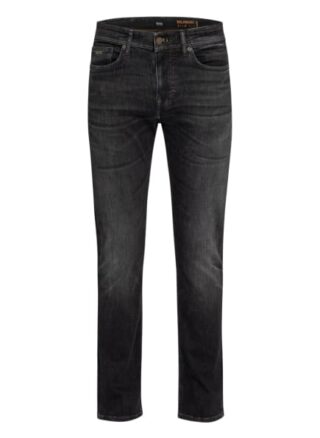 Boss Delaware Slim Fit Jeans Herren, Schwarz