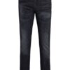 Boss Delaware Slim Fit Jeans Herren, Schwarz