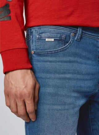 Boss Jeans Maine Bc L P Straight Fit blau