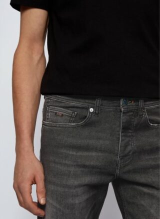 Boss Taber Bc P Tapered Jeans Herren, Grau