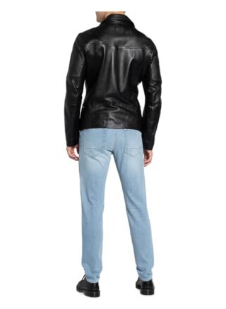 Boss Taber Tapered Jeans Herren, Blau