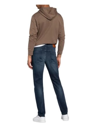 Boss Taber Tapered Jeans Herren, Blau