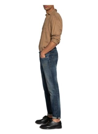 Boss Taber Tapered Jeans Herren, Blau