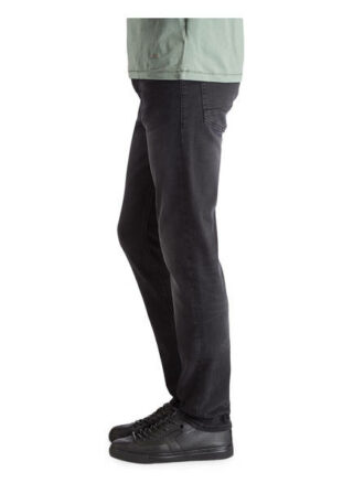 Boss Taber Tapered Jeans Herren, Schwarz