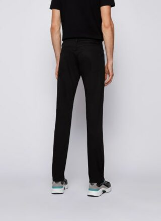Boss maine3 20 Straight Leg Jeans Herren, Schwarz