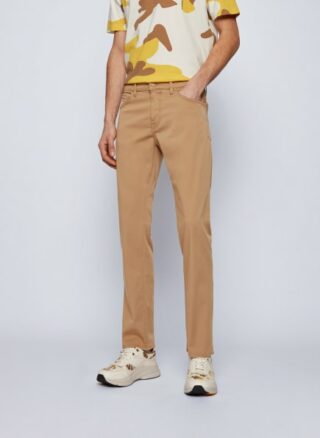 Boss Jeans maine3 5 20 Straight Fit beige