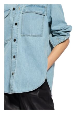 Boss Jeansbluse blau