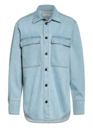 Boss Jeansbluse blau