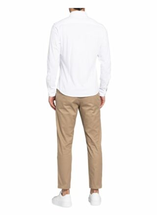 Boss Jerseyhemd Mypop Slim Fit weiss